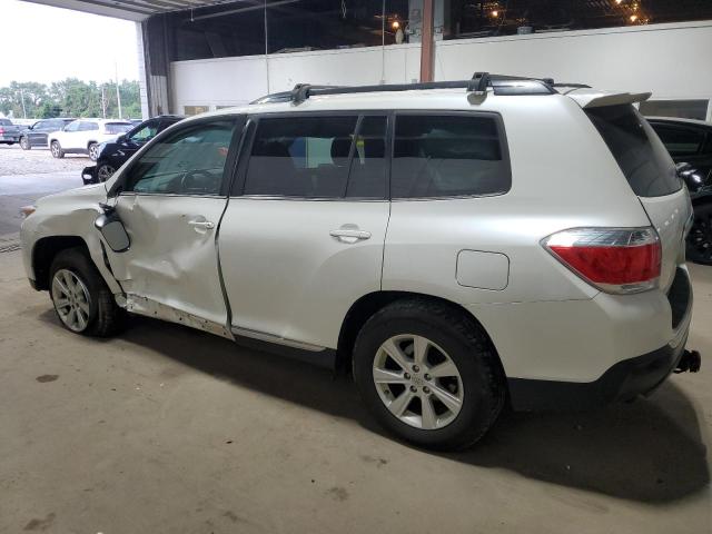 5TDBK3EH2CS113033 - 2012 TOYOTA HIGHLANDER BASE Biały zdjęcie 2