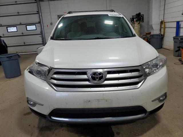 5TDBK3EH2CS113033 - 2012 TOYOTA HIGHLANDER BASE Biały zdjęcie 5
