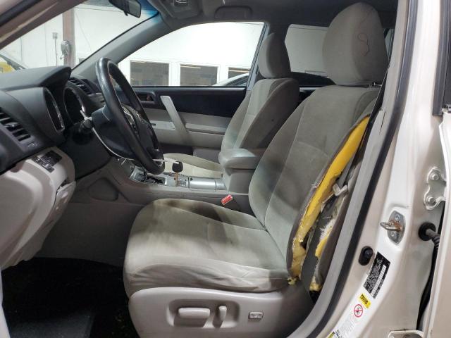 5TDBK3EH2CS113033 - 2012 TOYOTA HIGHLANDER BASE Biały zdjęcie 7