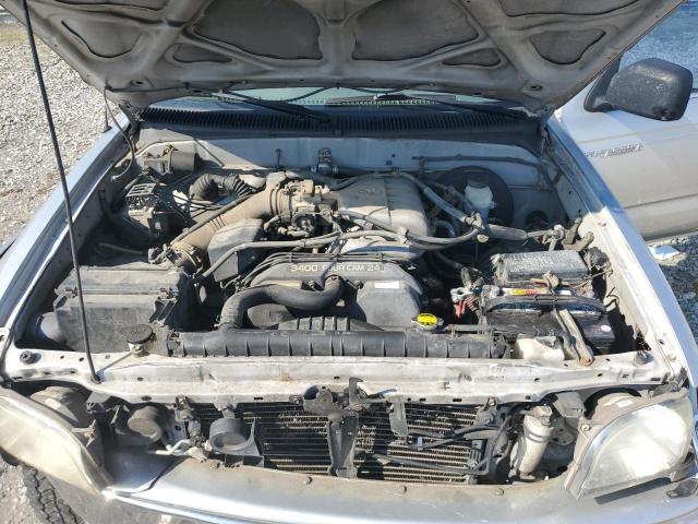 5TEHN72N04Z377553 - 2004 TOYOTA TACOMA DOUBLE CAB SILVER photo 11