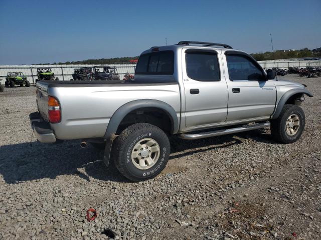 5TEHN72N04Z377553 - 2004 TOYOTA TACOMA DOUBLE CAB SILVER photo 3