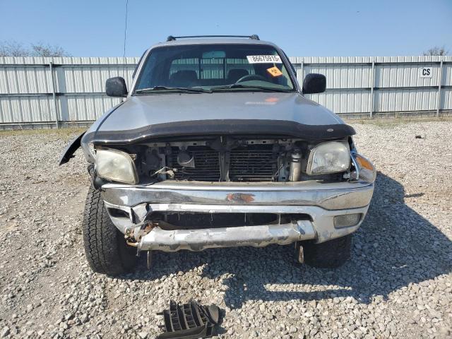 5TEHN72N04Z377553 - 2004 TOYOTA TACOMA DOUBLE CAB SILVER photo 5