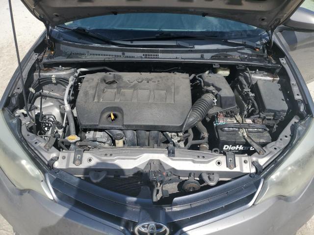 2T1BURHE6FC457024 - 2015 TOYOTA COROLLA L SILVER photo 11