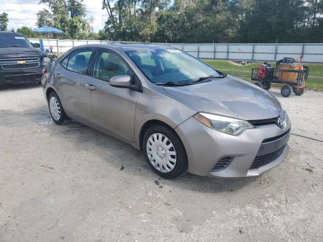 2T1BURHE6FC457024 - 2015 TOYOTA COROLLA L SILVER photo 4