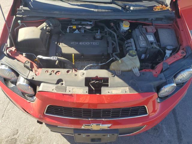 1G1JC5SH3F4172335 - 2015 CHEVROLET SONIC LT RED photo 11