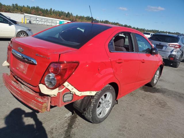 1G1JC5SH3F4172335 - 2015 CHEVROLET SONIC LT RED photo 3