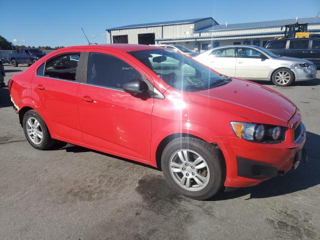 1G1JC5SH3F4172335 - 2015 CHEVROLET SONIC LT RED photo 4