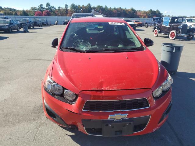 1G1JC5SH3F4172335 - 2015 CHEVROLET SONIC LT RED photo 5