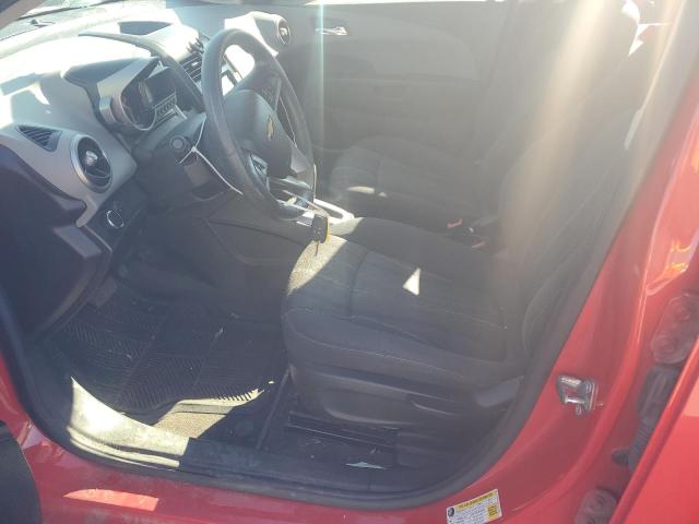 1G1JC5SH3F4172335 - 2015 CHEVROLET SONIC LT RED photo 7