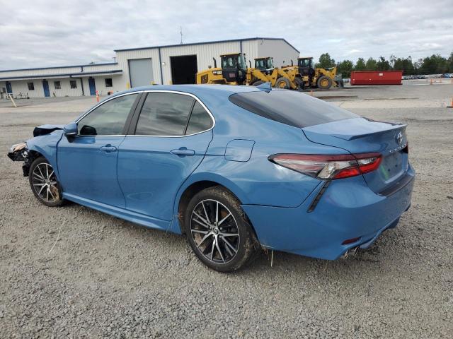 4T1S31AK9PU057687 - 2023 TOYOTA CAMRY SE NIGHT SHADE BLUE photo 2