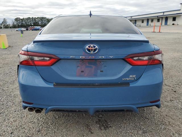 4T1S31AK9PU057687 - 2023 TOYOTA CAMRY SE NIGHT SHADE BLUE photo 6