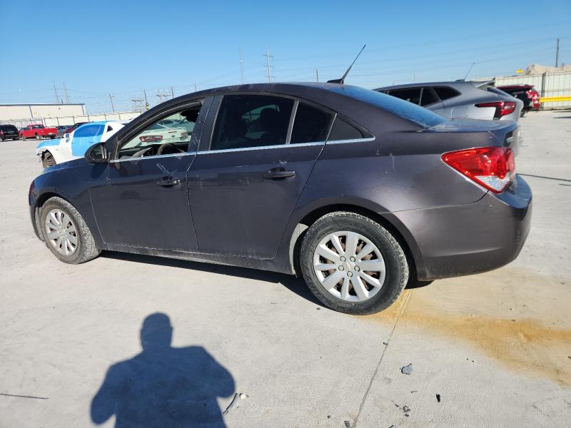 1G1PC5SH2B7177089 - 2011 CHEVROLET CRUZE LS 灰色 照片 2