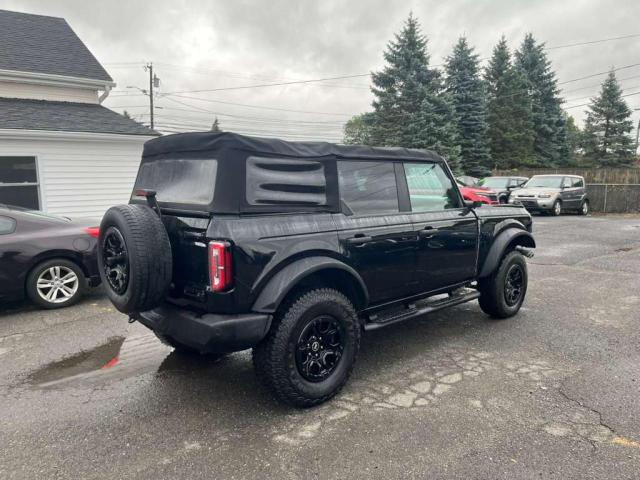 1FMEE5DP3NLB04799 - 2022 FORD BRONCO BASE 黑色 照片 3