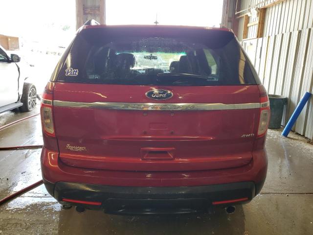 1FM5K8B81FGC33351 - 2015 FORD EXPLORER წითელი ფოტო 6