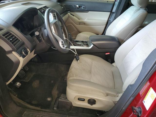 1FM5K8B81FGC33351 - 2015 FORD EXPLORER წითელი ფოტო 7