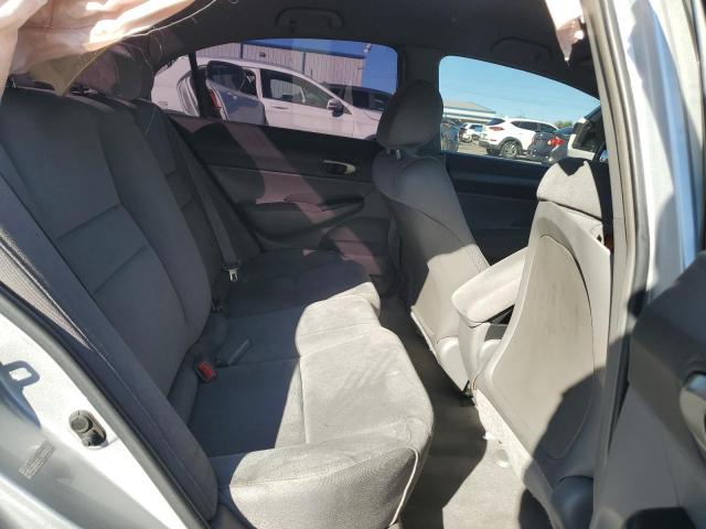 1HGFA16518L054337 - 2008 HONDA CIVIC LX SILVER photo 10