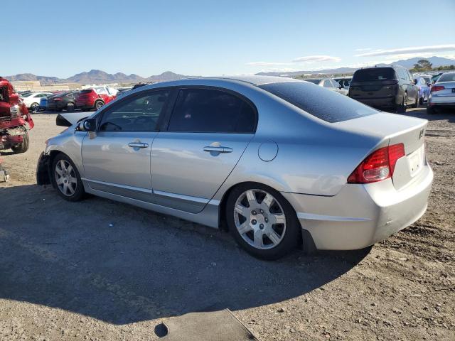 1HGFA16518L054337 - 2008 HONDA CIVIC LX SILVER photo 2