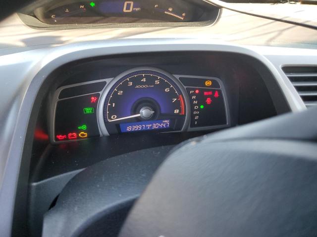 1HGFA16518L054337 - 2008 HONDA CIVIC LX SILVER photo 9