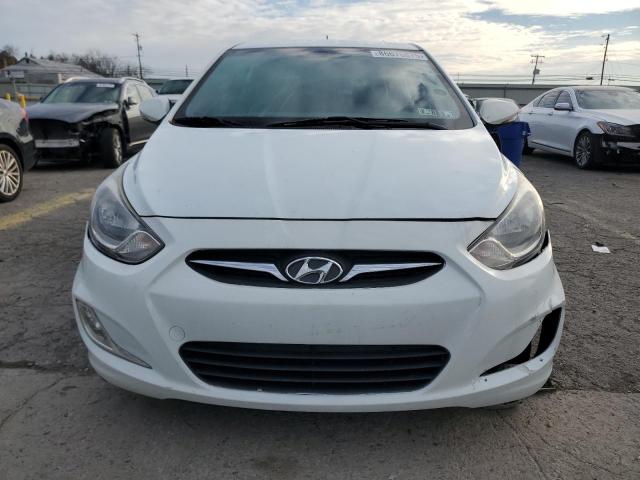 KMHCU5AE3DU130969 - 2013 HYUNDAI ACCENT GLS 白色 照片 5