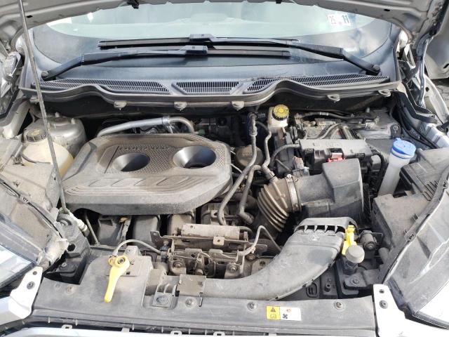 MAJ6S3GL1KC259822 - 2019 FORD ECOSPORT SE Srebrny zdjęcie 12