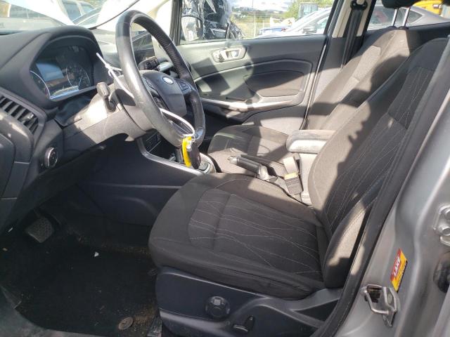 MAJ6S3GL1KC259822 - 2019 FORD ECOSPORT SE Srebrny zdjęcie 7