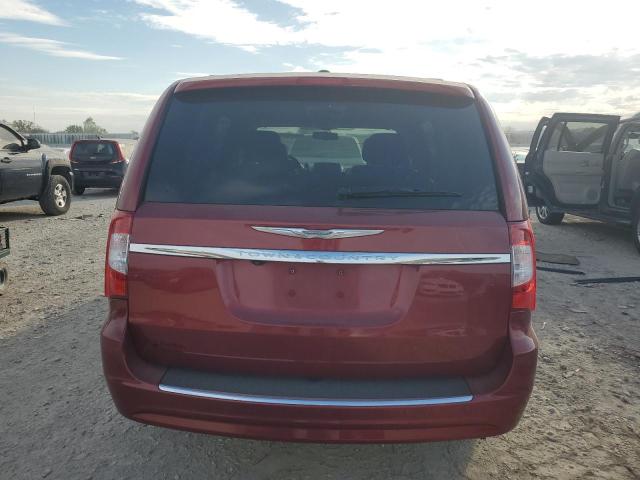 2C4RC1BG7CR411940 - 2012 CHRYSLER TOWN & COU TOURING RED photo 6