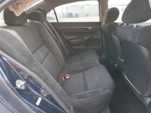 2HGFA16649H524934 - 2009 HONDA CIVIC LX-S BLUE photo 10