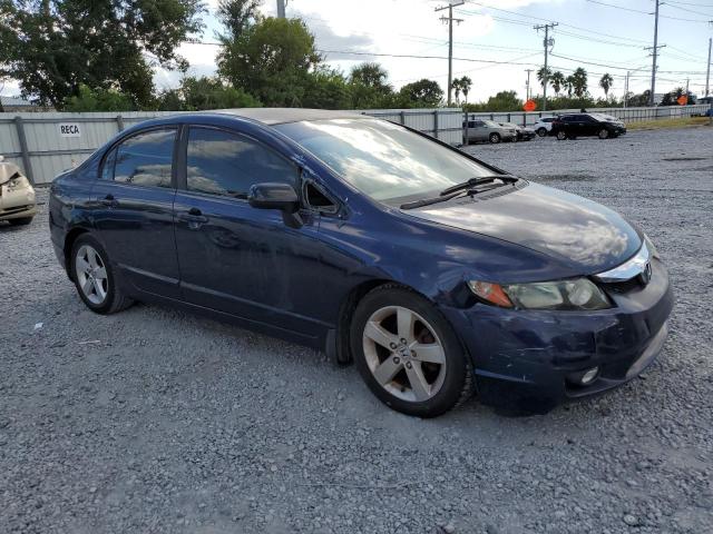 2HGFA16649H524934 - 2009 HONDA CIVIC LX-S BLUE photo 4