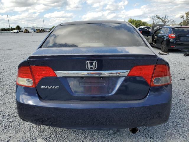2HGFA16649H524934 - 2009 HONDA CIVIC LX-S BLUE photo 6