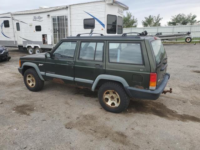 1J4FJ68S6WL257097 - 1998 JEEP CHEROKEE SPORT GREEN photo 2