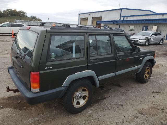 1J4FJ68S6WL257097 - 1998 JEEP CHEROKEE SPORT GREEN photo 3