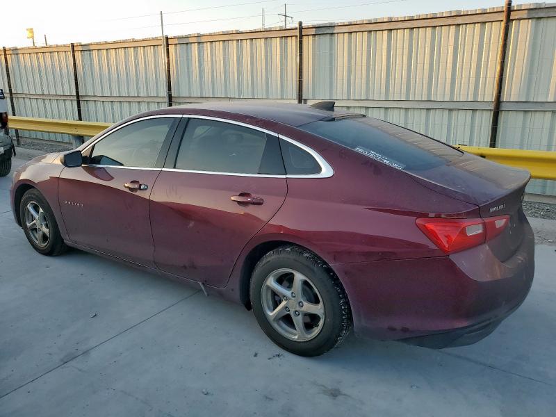 1G1ZB5ST8GF179278 - 2016 CHEVROLET MALIBU LS Марун фото 2