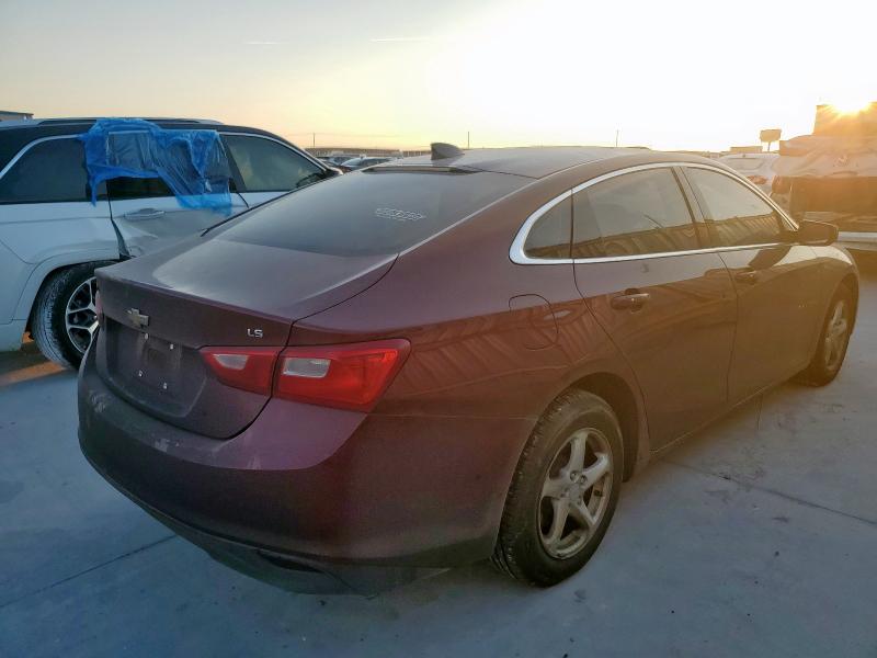 1G1ZB5ST8GF179278 - 2016 CHEVROLET MALIBU LS Марун фото 3
