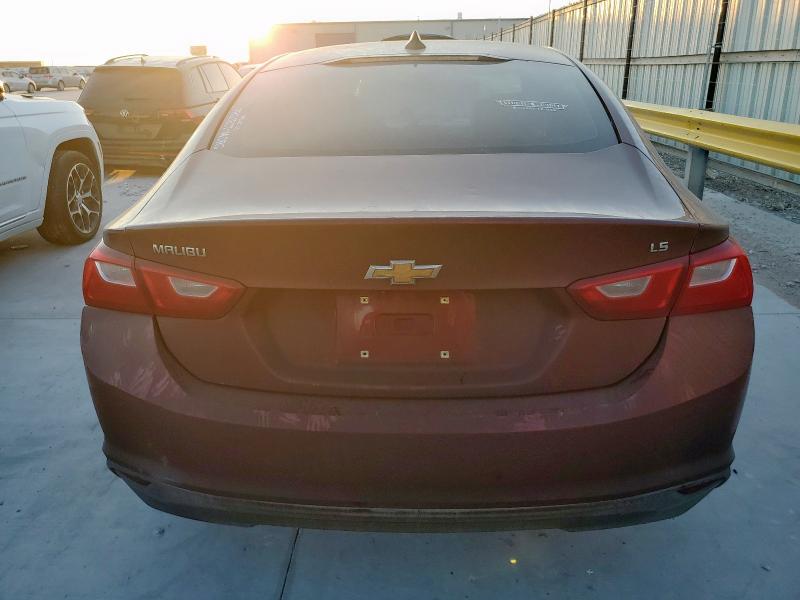 1G1ZB5ST8GF179278 - 2016 CHEVROLET MALIBU LS Марун фото 6