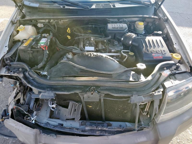 1J4GX48S94C313442 - 2004 JEEP GRAND CHER LAREDO ნაცრისფერი ფოტო 12