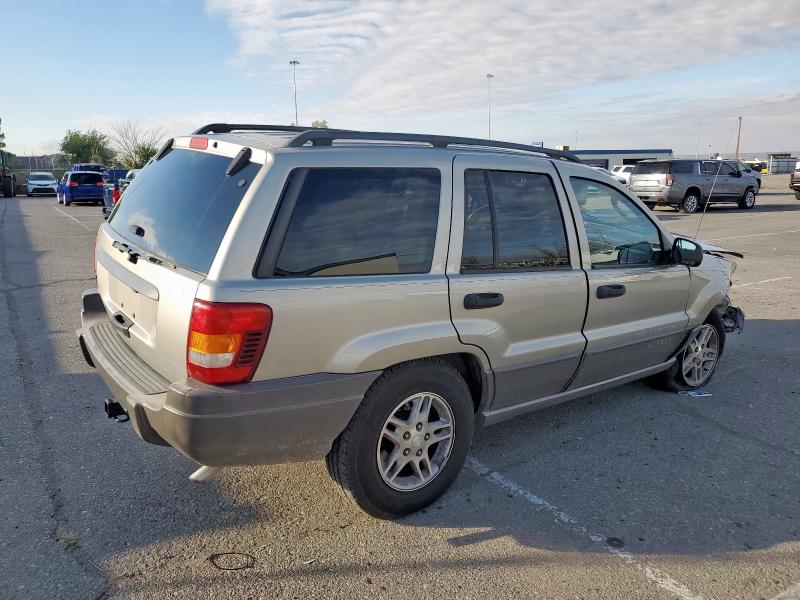 1J4GX48S94C313442 - 2004 JEEP GRAND CHER LAREDO ნაცრისფერი ფოტო 3
