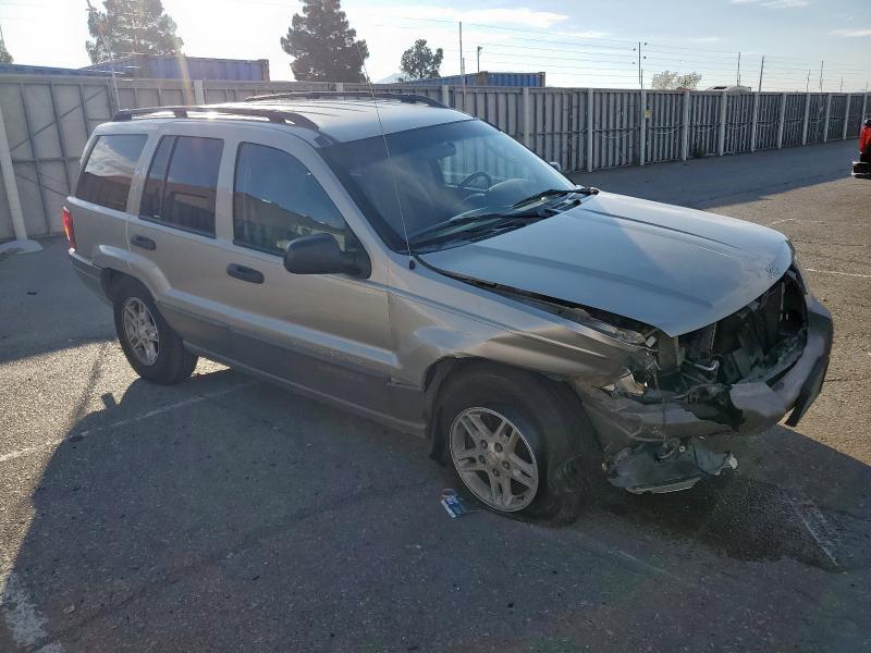 1J4GX48S94C313442 - 2004 JEEP GRAND CHER LAREDO ნაცრისფერი ფოტო 4