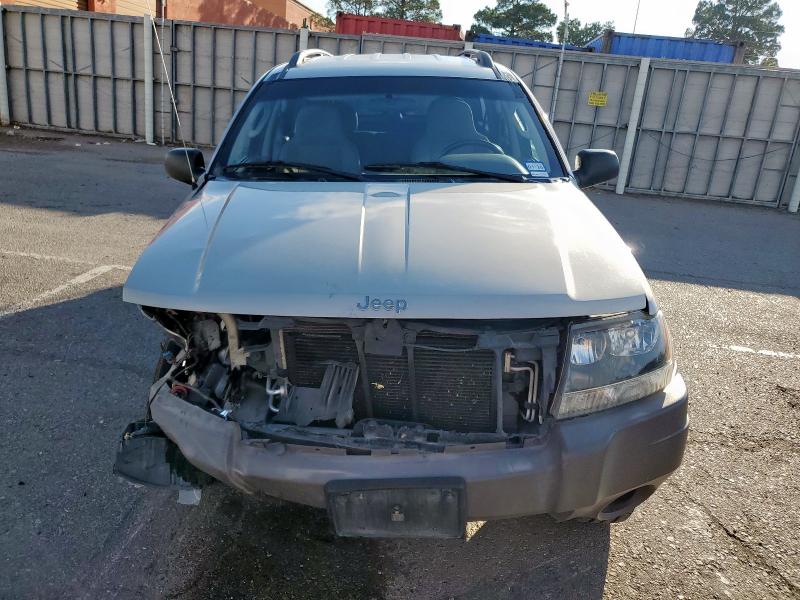 1J4GX48S94C313442 - 2004 JEEP GRAND CHER LAREDO ნაცრისფერი ფოტო 5