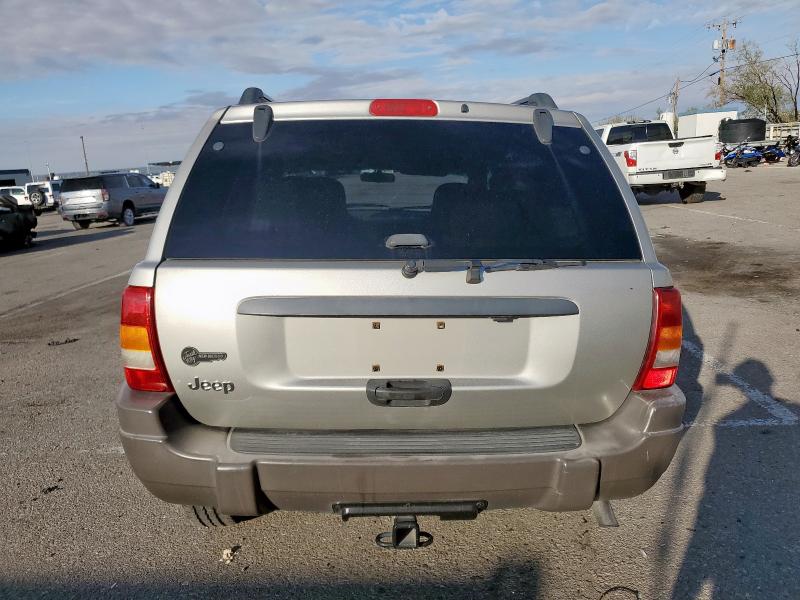 1J4GX48S94C313442 - 2004 JEEP GRAND CHER LAREDO ნაცრისფერი ფოტო 6