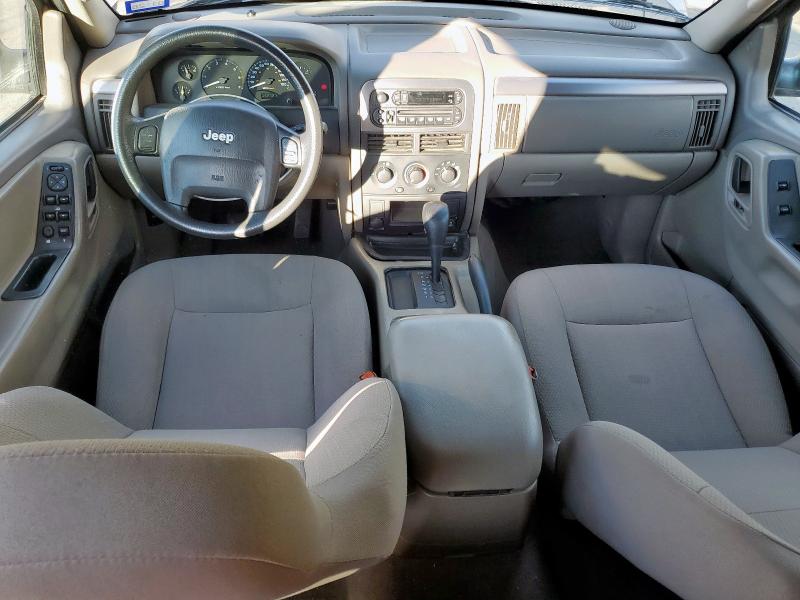 1J4GX48S94C313442 - 2004 JEEP GRAND CHER LAREDO ნაცრისფერი ფოტო 8