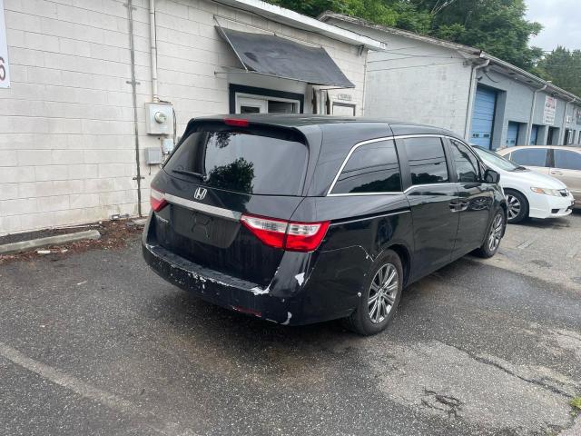 5FNRL5H24DB039778 - 2013 HONDA ODYSSEY LX BLACK photo 4