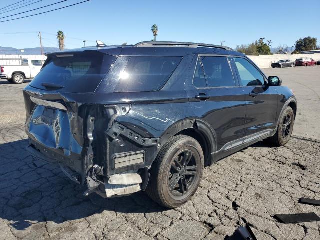 1FMSK7DH9NGA10872 - 2022 FORD EXPLORER XLT 黑色 照片 3