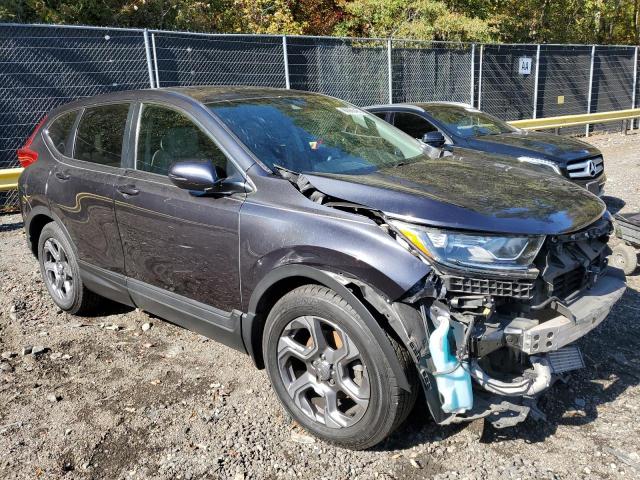 2HKRW1H59KH507111 - 2019 HONDA CR-V EX GRAY photo 4
