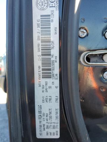 1C6RR7YT8GS192892 - 2016 RAM 1500 REBEL BLACK photo 12