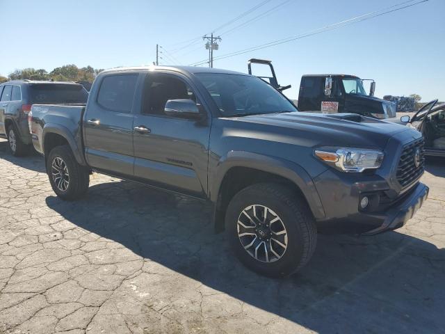 3TMCZ5AN1MM424980 - 2021 TOYOTA TACOMA DOUBLE CAB GRAY photo 4