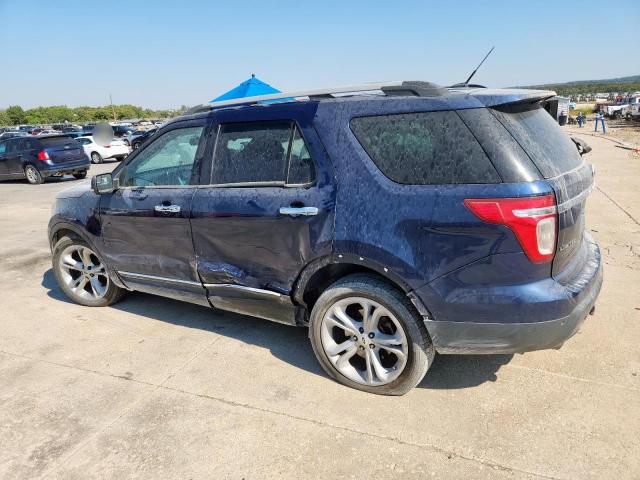 1FMHK8F80CGA23911 - 2012 FORD EXPLORER LIMITED ლურჯი ფოტო 2