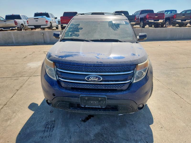 1FMHK8F80CGA23911 - 2012 FORD EXPLORER LIMITED ლურჯი ფოტო 5