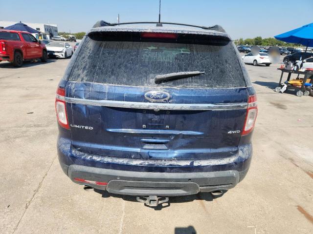 1FMHK8F80CGA23911 - 2012 FORD EXPLORER LIMITED ლურჯი ფოტო 6