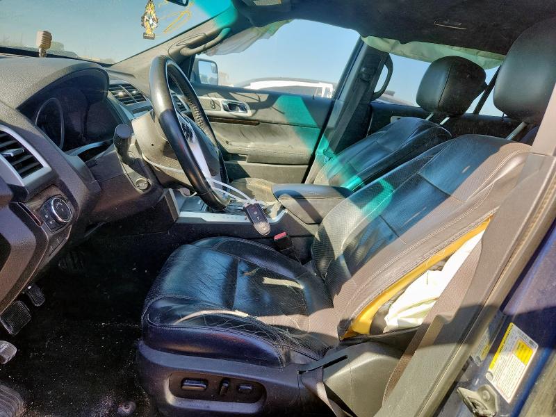 1FMHK8F80CGA23911 - 2012 FORD EXPLORER LIMITED ლურჯი ფოტო 7