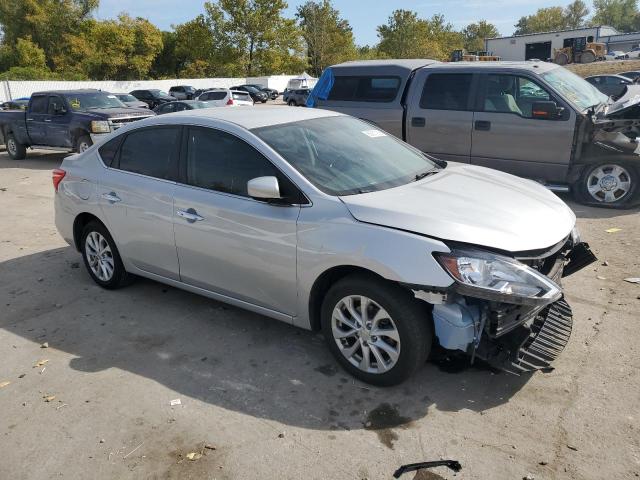 3N1AB7AP6KY429626 - 2019 NISSAN SENTRA S ვერცხლისფერი ფოტო 4